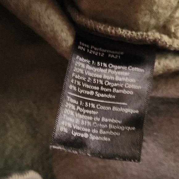 Tasc Green Mockneck Hoodie Womens Size M - Picture 5 of 7